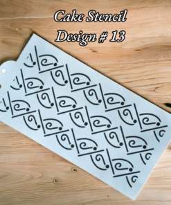 Cake Stencil Design # 13