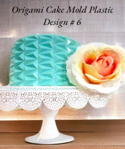 Origami Cake Mold Plastic Design # 6