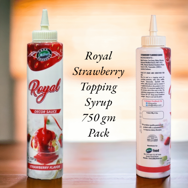 Royal Strawberry Topping Syrup