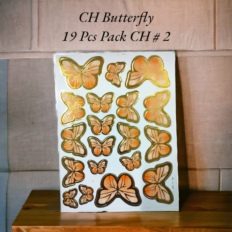 CH Butterfly 19 Pcs Pack CH # 2