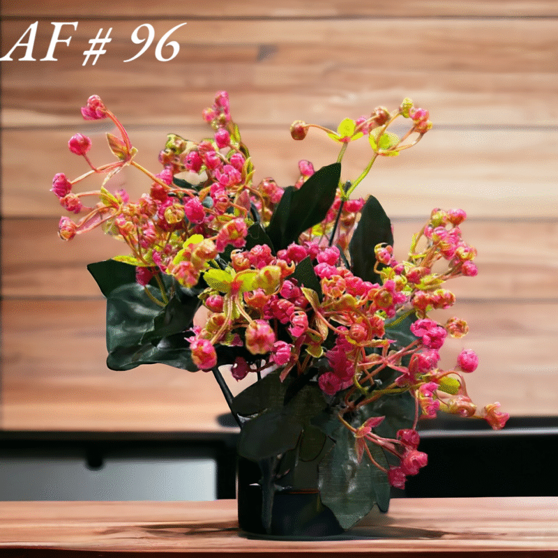 Artificial Flowers AF # 96 ( Baby Breath Red Color )