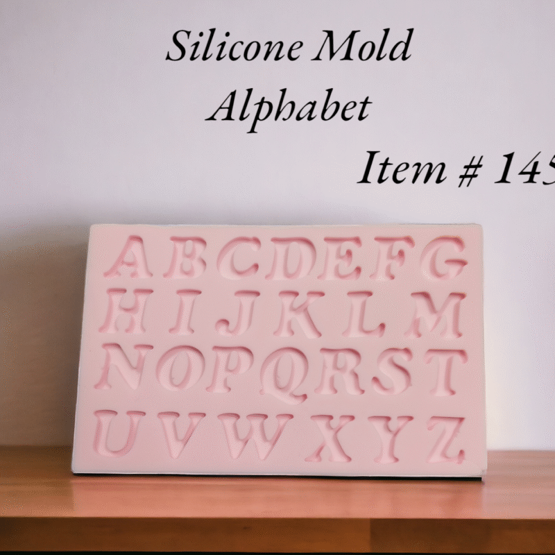 Silicone Mold Alphabet Item # 145