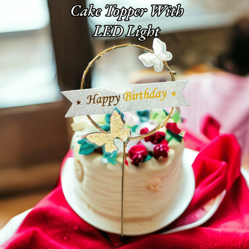 Cake Topper With LED Light