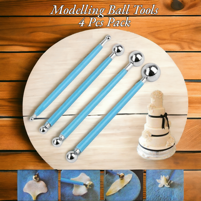 Modelling Ball Tools 4 Pcs Pack