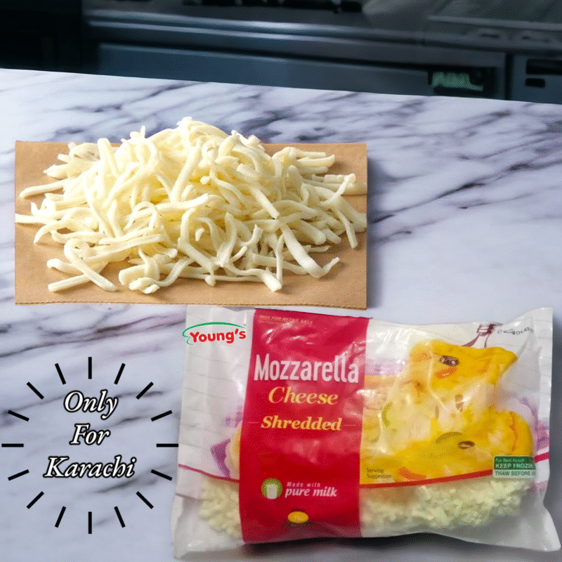 Mozzarella Cheese Shredded ( Only For Karachi )