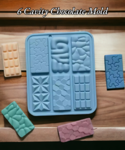 6 Cavity Chocolate Mold
