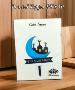 Printed Topper PT # 10 (Eid Mubarak)