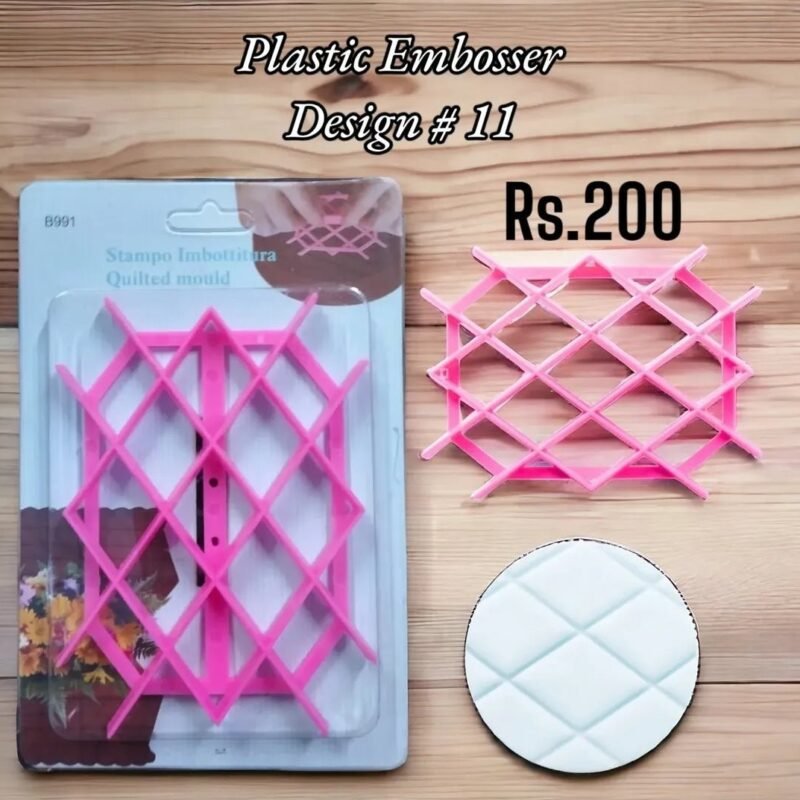 Plastic Embosser Design # 11