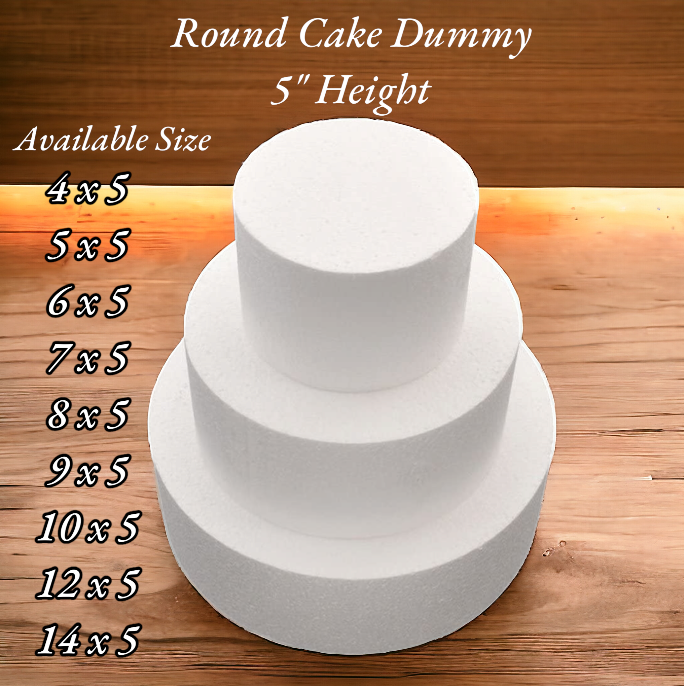 Cake Dummy 5" Height