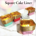 Square Cupcake Liner Random ( 10 Pcs Pack )