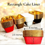 Rectangle Cupcake Liner Random