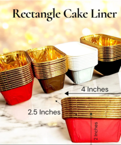 Rectangle Cupcake Liner Random