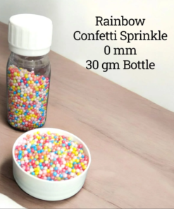 rainbow confetti sprinkle