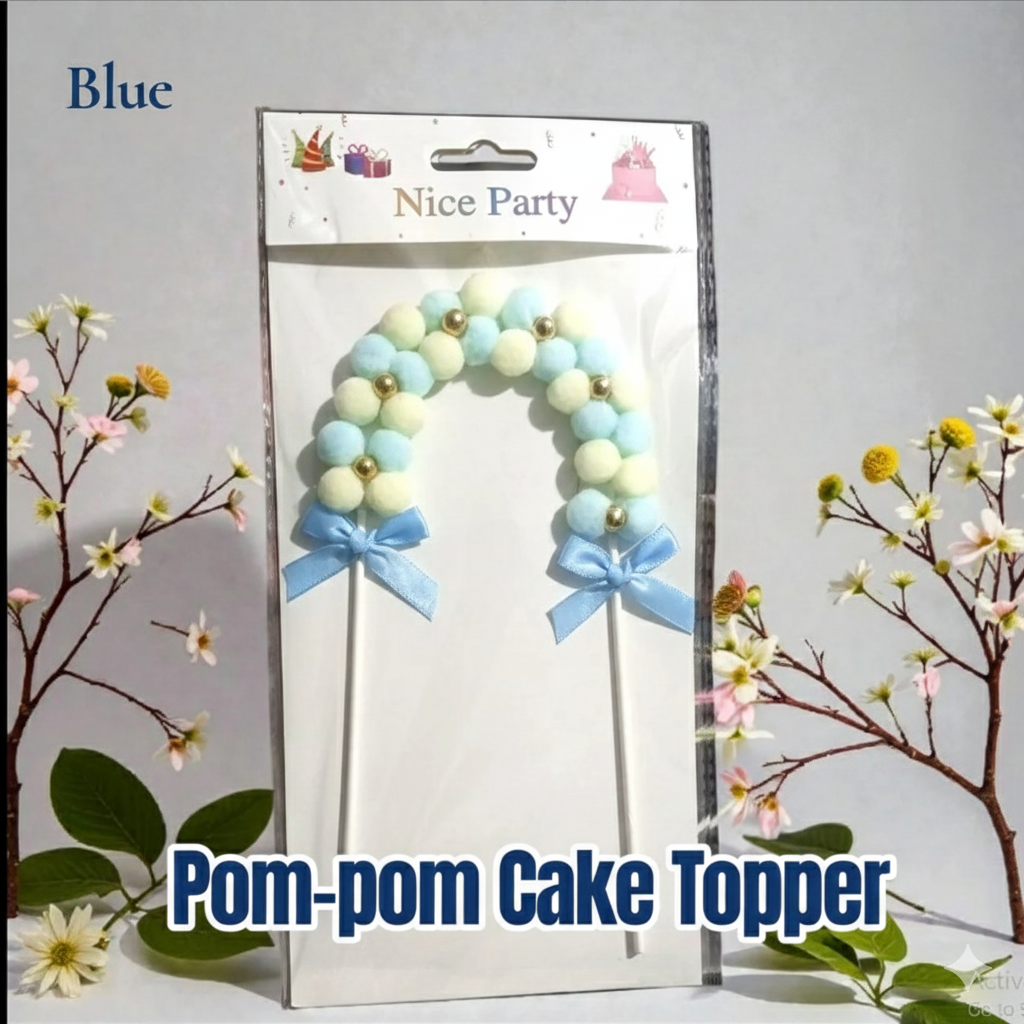 Pom-pom Cake Topper - Image 4