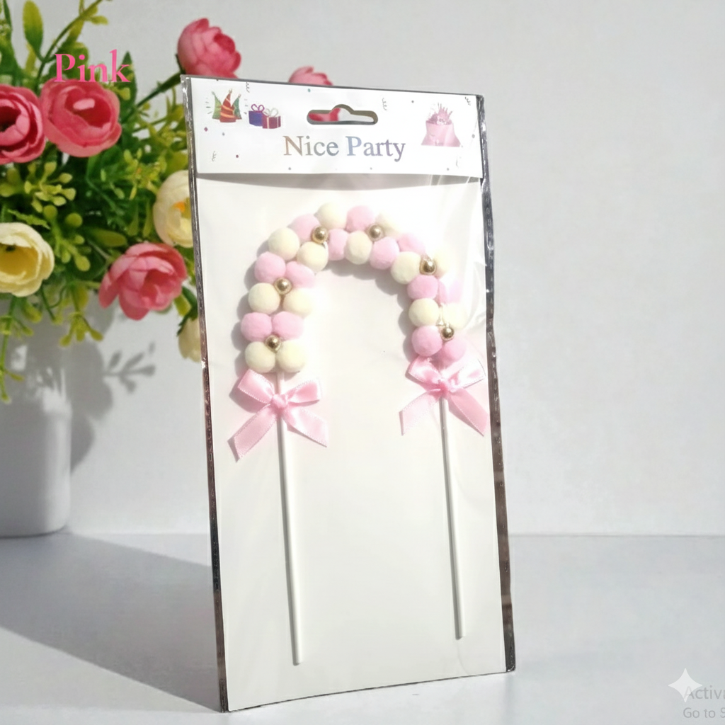 Pom-pom Cake Topper - Image 3