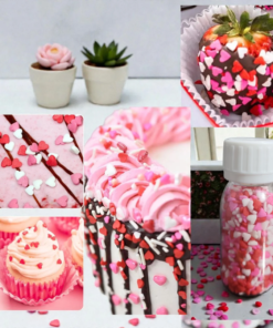 Heart Sprinkle 30 gm Bottle
