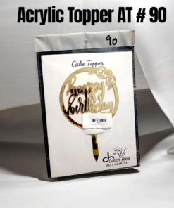 Acrylic Birthday Topper