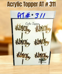 Happy Birthday 6 pcs