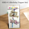 Happy Birthday Topper Set